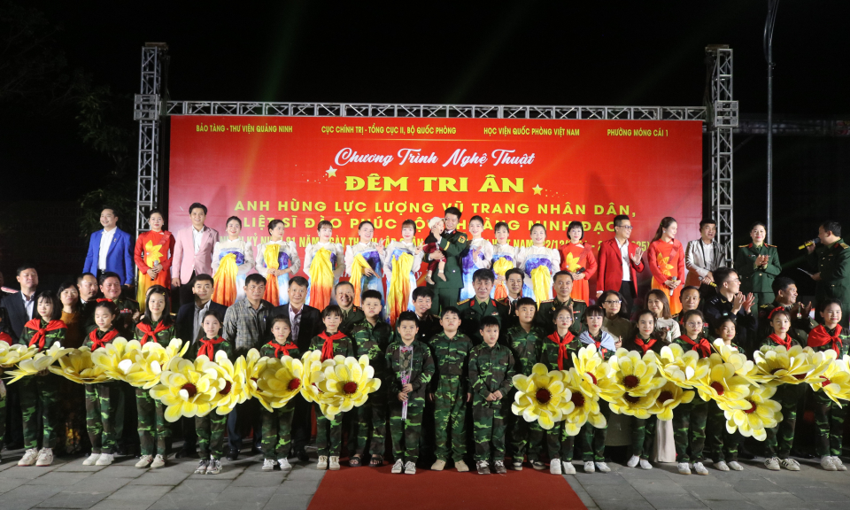 Đêm tri ân Anh hùng Lực lượng vũ trang nhân dân, liệt sĩ Đào Phúc Lộc